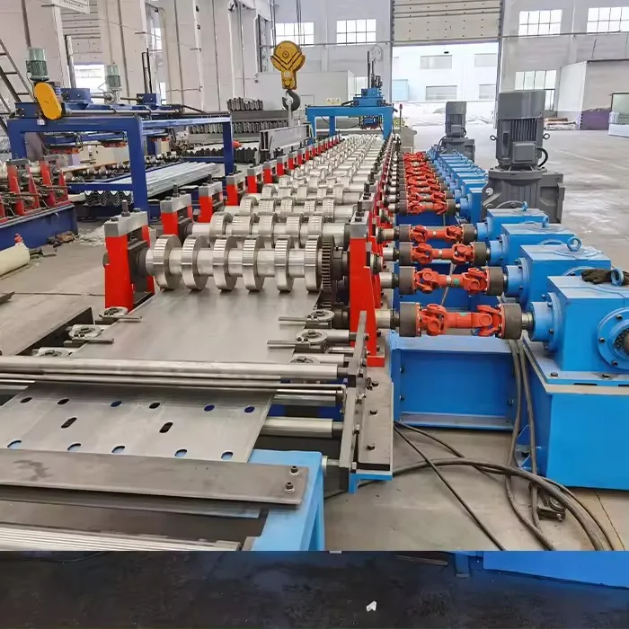 Guardrail Plate Forming Machine Guardrail Plate Repair Machinery Highway Guardrail Making Machine