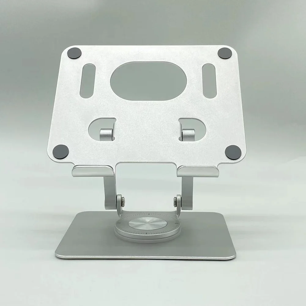 Подставка-подставка для планшетных ПК на заказ с 360 вращающимся держателем для телефона, настраиваемый складной держатель для стола из сплава, регулируемый по высоте держатель стола