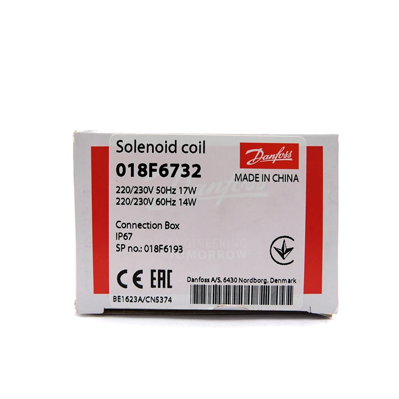 Danfoss 018F6193 018F6732 018F7363 018F7397 018F6701 10W 220AC 230AC Solenoid Valve