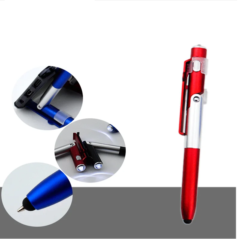 カスタムボールペン☆社長ペン4 4 in 1販促ギフト、ロゴカスタマイズ