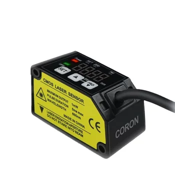GLX-D200PUI Optical Sensor PNP+Analog Laser Displacement Distance Accurate Measurement 120-280mm Thickness Height Laser