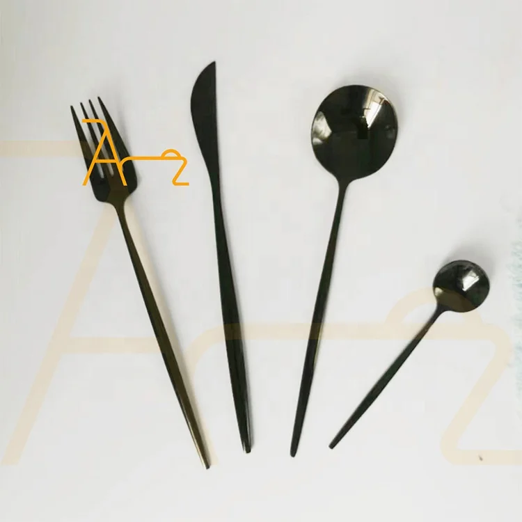 Wholesale Wedding Supplies Stainless Steel Flatware Sets 304 Spoon