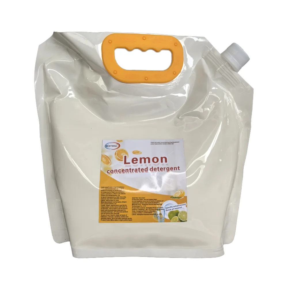Food Grade Water Mix Dishwashing Detergent Concentrated Bulk Dish Liquid Made From Raw Materials