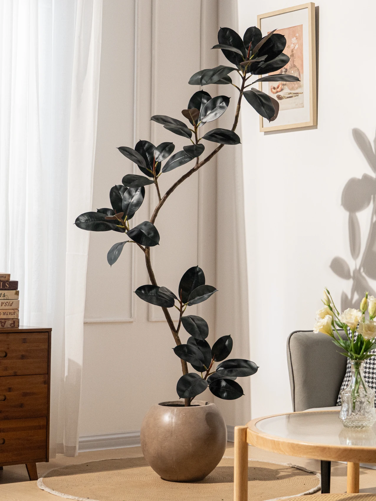 Artificial Plants Greenery Faux Plant Tree Large Artificial Banyan Tree Plant Artificial Tree Indoor Outdoor Decoration with Pot factory