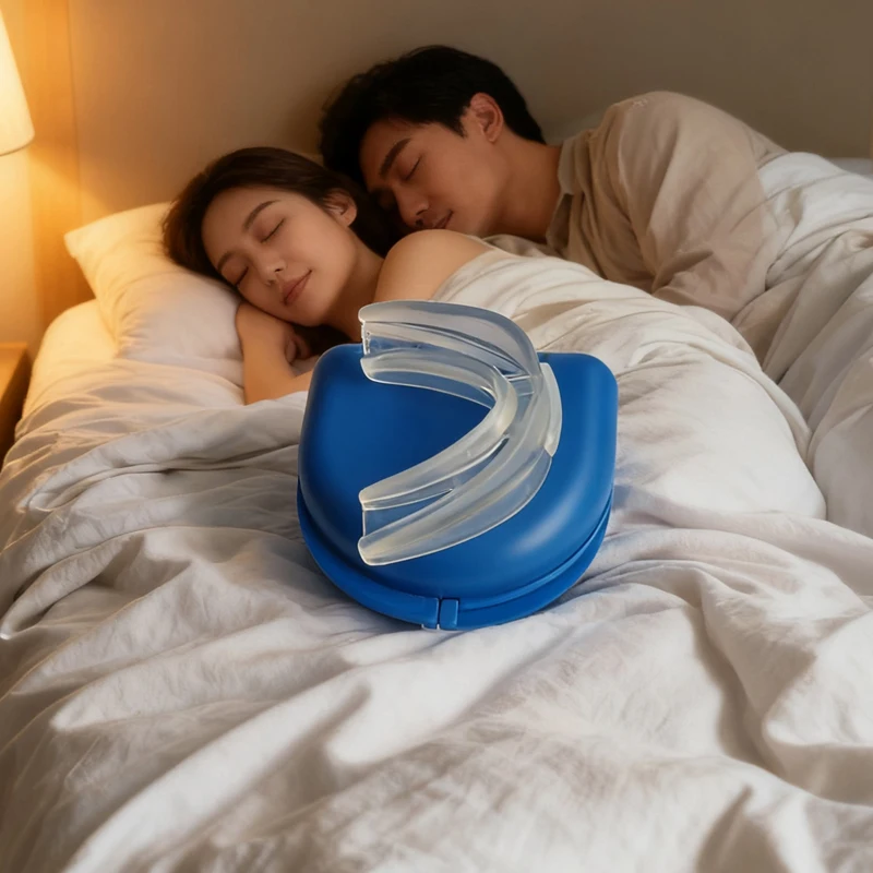 Anti Snore Device New Customizable Snore Reducing Mouthpiece Reduce Snoring Aid for Men and Women