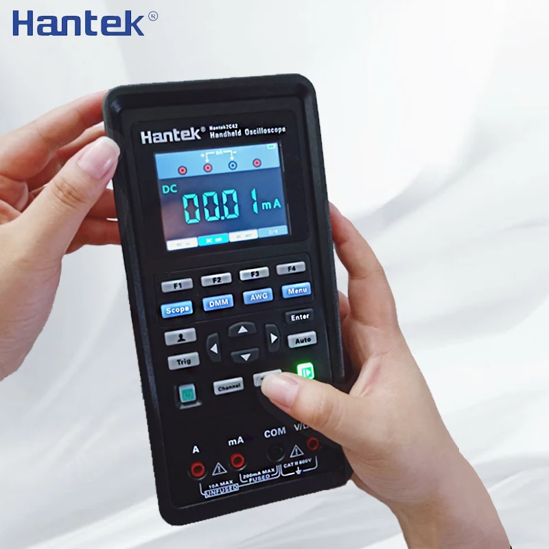 Hantek 2c42 Oscilloscope Digital Multimeter Tester Oscilloscope Waveform  Generator 3 In 1 Portable Usb 2 Channel 40mhz 70mh - Buy  Multimeter,Oscilloscope Product on Alibaba.com