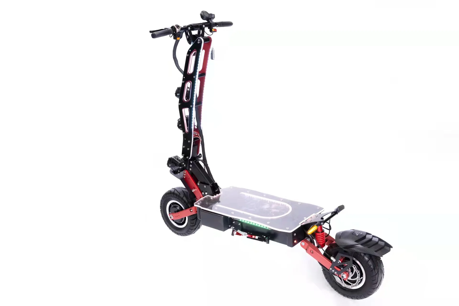 60v 5600w Dual Motor Off Road Or On Road Scooter Foldable Adults Kick ...