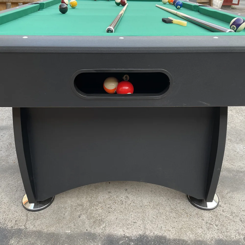 Riteng Custom Snooker Table Billiard 12ft Professional Custom Red Carom