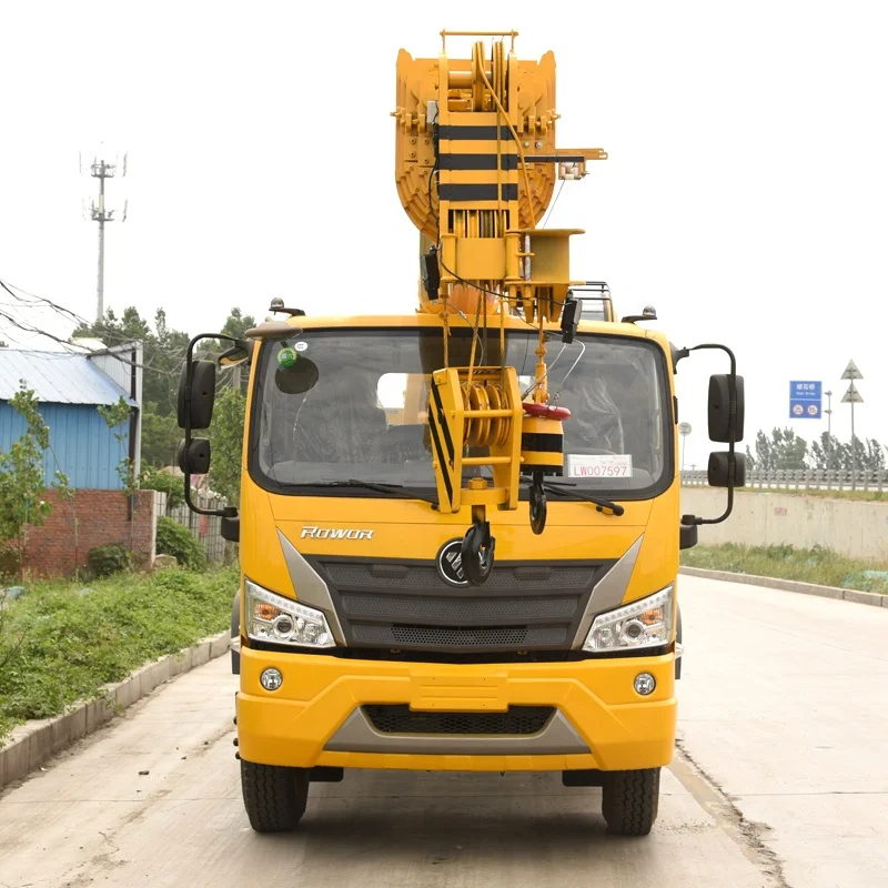 China Manufacturer 34 m 12 Ton Mobile Truck Crane Hydraulic Arm Crane for Trucks