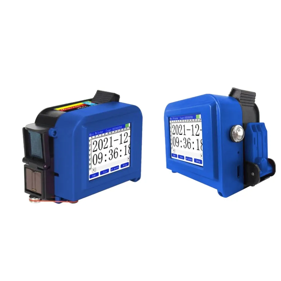 Portable Mini Handheld Inkjet Printer by SuMa Technology 600dpi Resolution Batch Code Printer for Tube for Flex Material