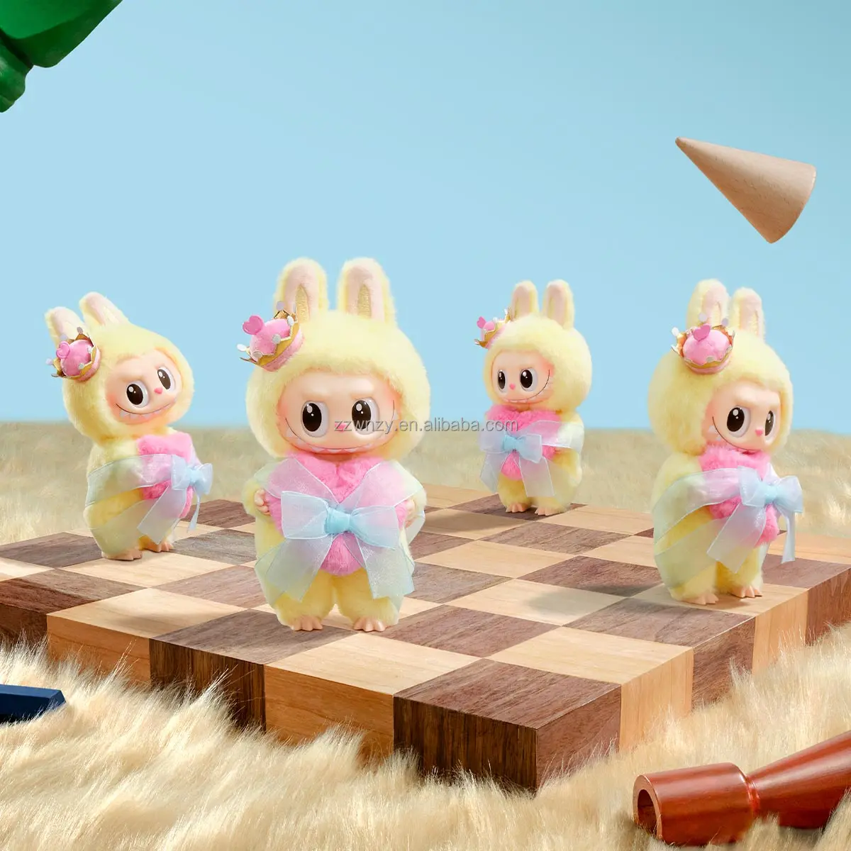 Pop Mart Labubu the MONSTERS Let's Checkmate Vinyl Plush
