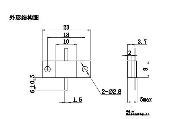 High Power Ceramic RF Resistor 100W 50 Ohms with Wide Operating Temperature -55°C to +165°C and 0~2GHz Frequency Range