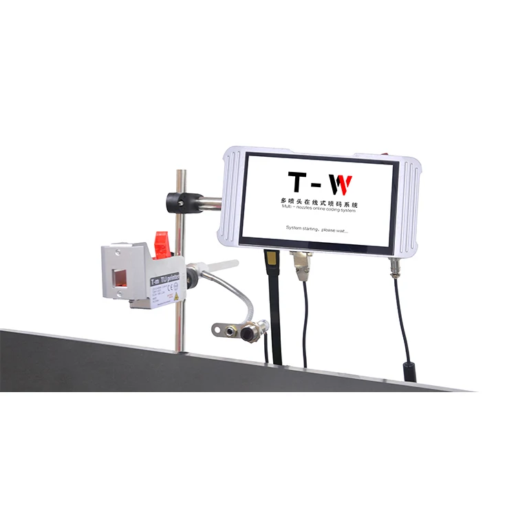 Online Continuous Multi Language Digital Date Code Thermal Inkjet Printer