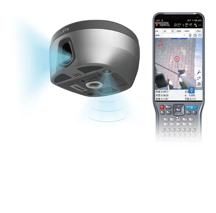 2023 New Cheap Geodesic Instruments Gnss Rtk Rover and Base Hi Target V5 Vrtk Gnss Rtk Gps