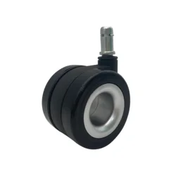 Insert Stem Hollow No Noise Corrosion Resistant Protection Wheels PU Casters 2.5 inch Wheel NO 4