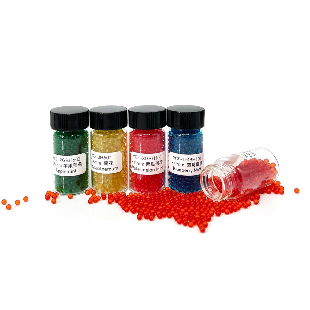 Cigarettes Natural Flavor Menthol Capsule Filter Tubes Crush Balls Pop  Applicator Flavor Capsule for Cigarette