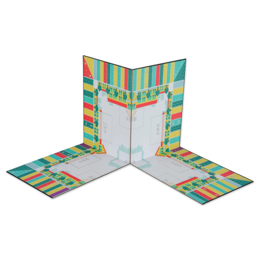 custom chinese university theme monopoly board game-10