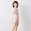 Pink skin color black edge