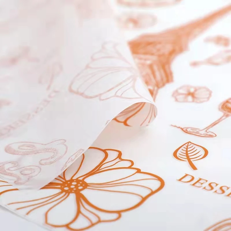 Newspaper Custom Printed Food Grade Baking Wrapping Paper Buy Food