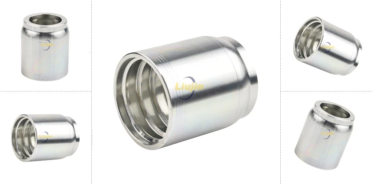 Stainless steel pipe ferrules manufacture custom ferrule for hydraulic hose