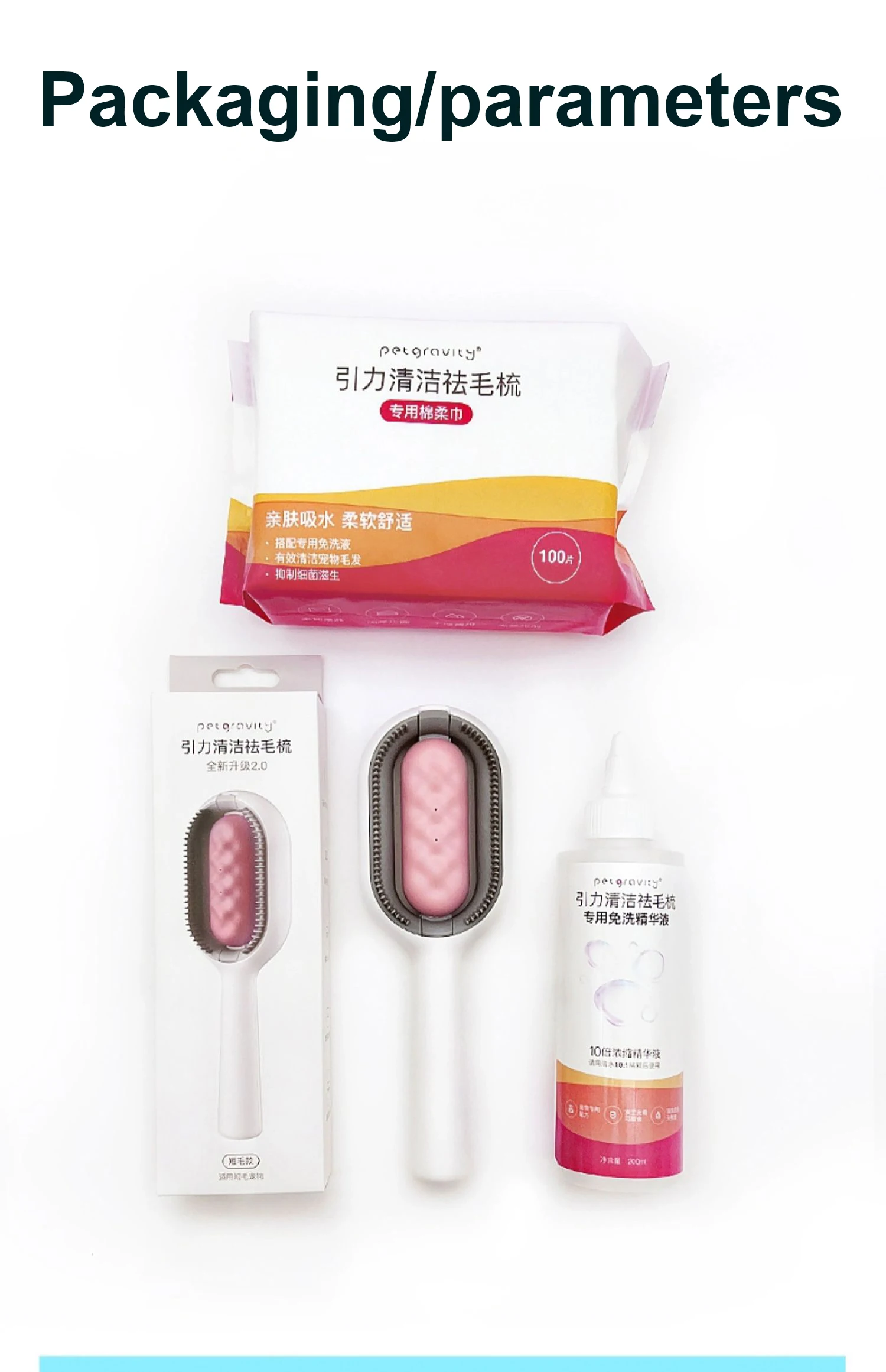 Pet Brush Custom Selfcleaning Reusable Pet Roller Brush Cat Hair