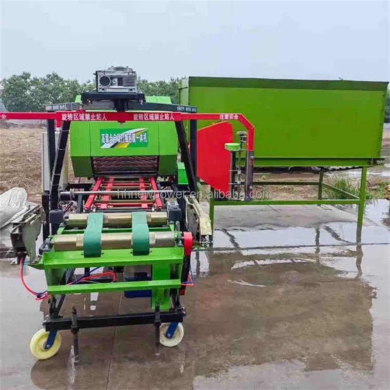 120kg New Design Corn Silage Bagger For Farm Straw Square Baler Maize ...