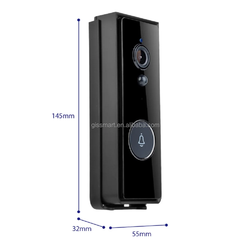 1080p Smart Home Night Vision Wifi Tuya Video Doorbell Camera Wireless