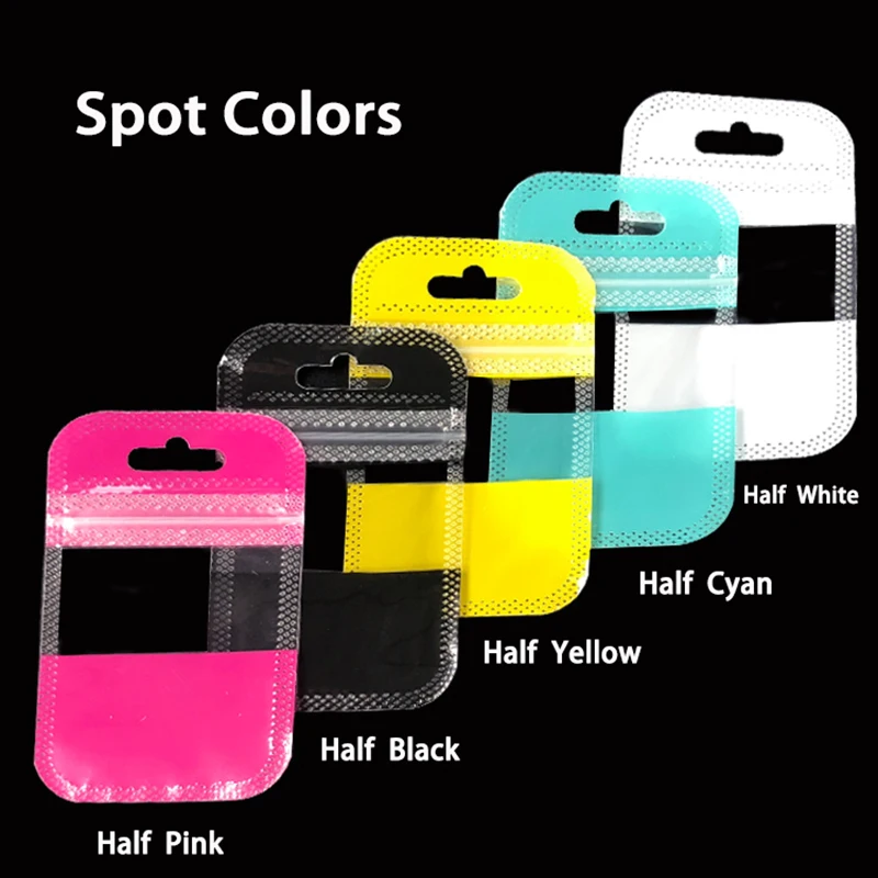 Small Bag in Box Mini Pouch Smaller Ziplock Bags Wholesale Transparent Jewelry Packaging Mini Zip Lock Pouch Gift Plastic  Bag