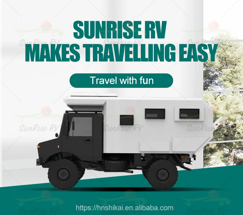 Sunrise Rv Pop Up Mercedes Truck Camper Lightweight Flatbed Camper