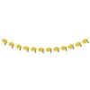 Golden tassel hat
