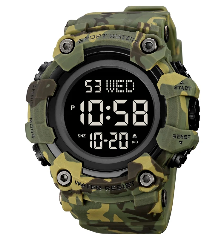 SKMEI 1834 1835 Watch 5ATM Waterproof Outdoor Sport Watch Wholesale Fashion Analog Digital Wristwatches