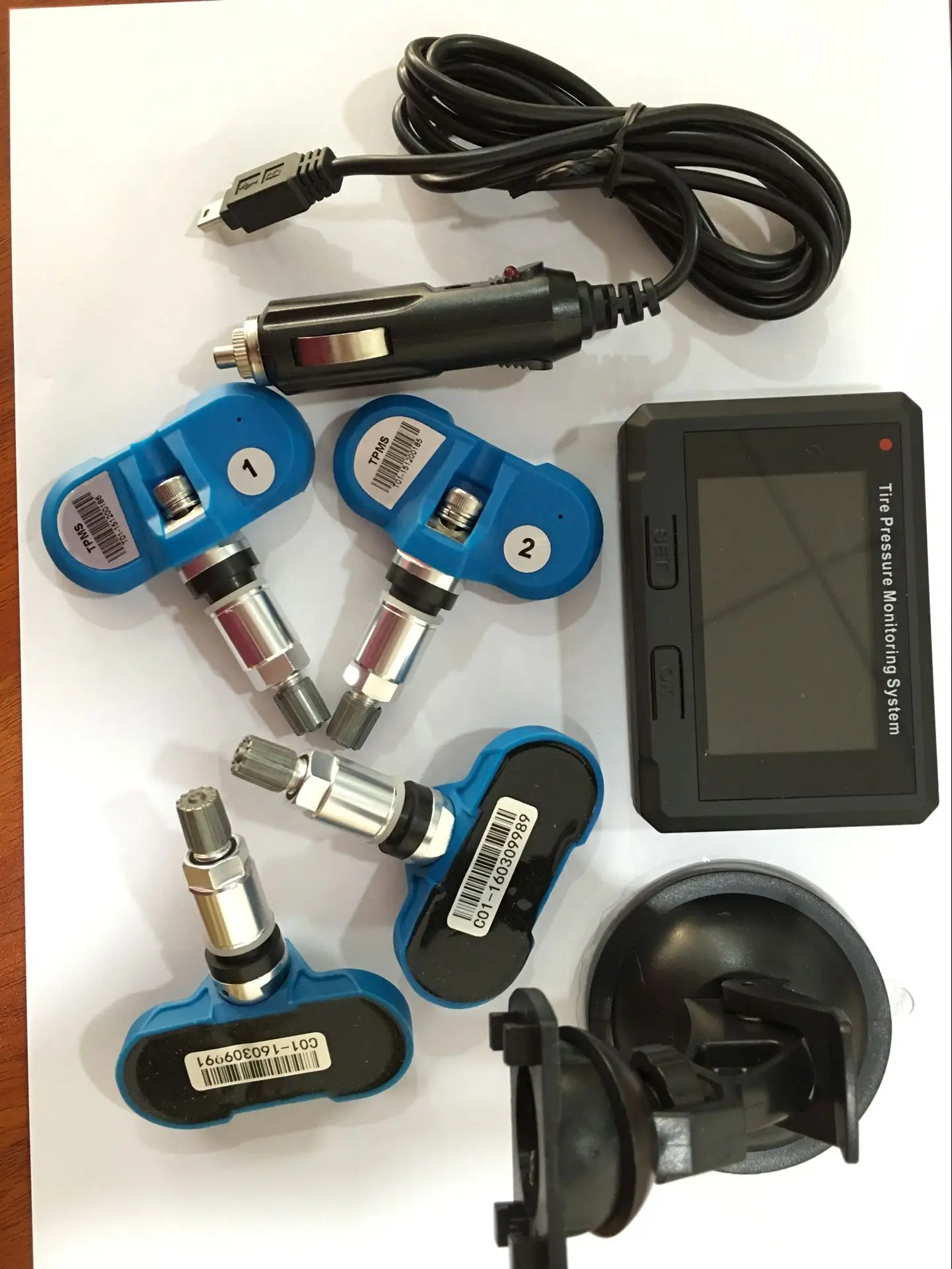 Big Truck Tpms Sensor Tire  Pressure Monitoring System Wheel Solar Track6 Universal Tpms Sensor