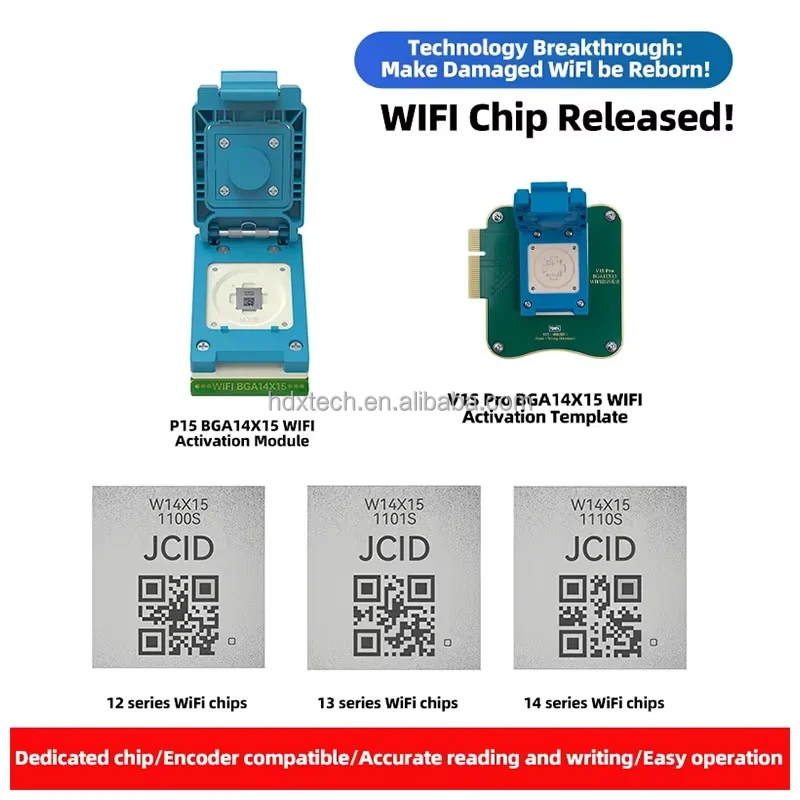 JCID V1S PRO P15 - Efficient Phone Fix Tool for Wifi Chips