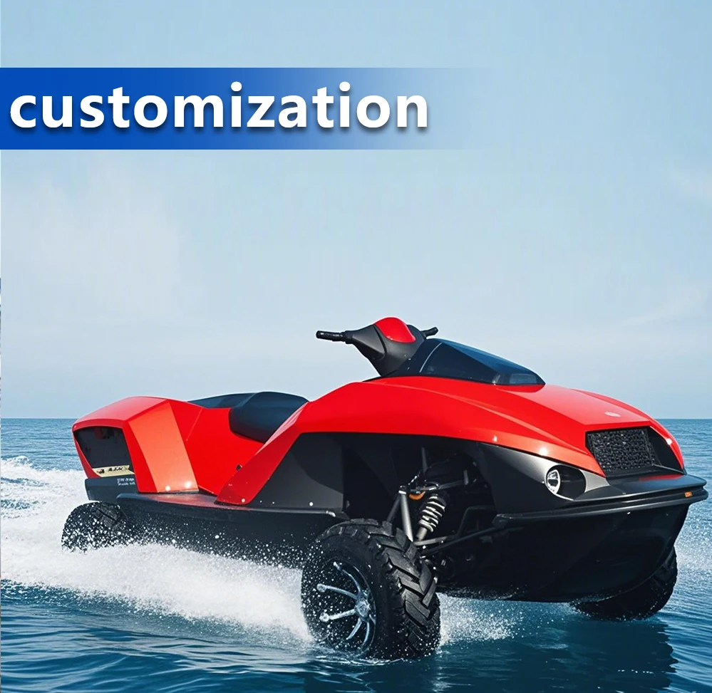 Cheap Hison 4 Stroke Argo ATV Quadski Jet Ski Amphibious Vehicle