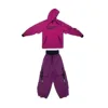 M-YK47 viola (con vestito da neve) + set due pezzi E17 viola