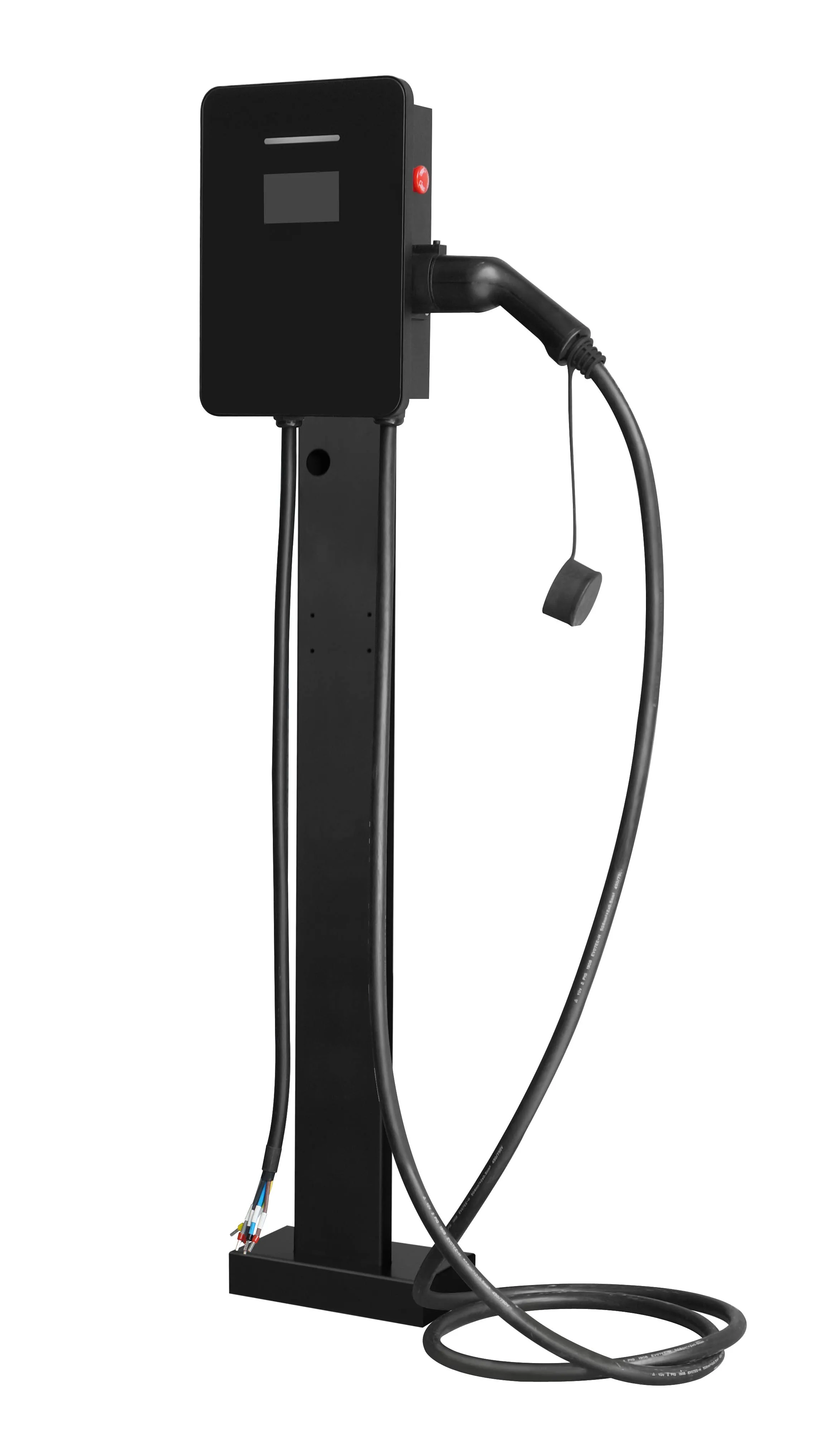 Factory Wholesale Steel Pillar Stand Floormounted Charging Stations