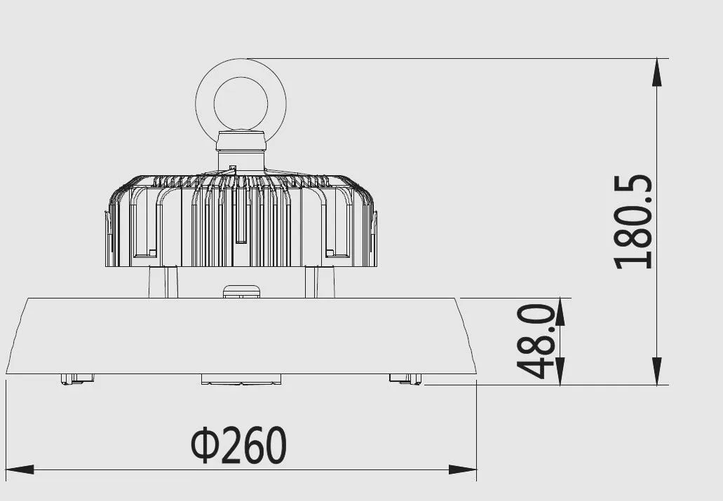 Ce Enec Gs Approved Beam Angle Adjustable Ufo Highbay New Design