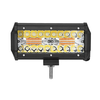 7 Inch 120W LED Bar LED Work Light Driving Light Boat Tractor Truck 4x4 Off-Road Vehicle ATV 12V 24v Motorcycle Auto Parts