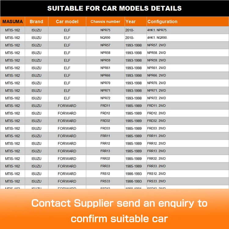 まえだ MTIS-162 Masuma Automotive Parts - Cardan Drive Shaft for
