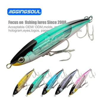 15cm 70g Top Water Fish Baits Walk the Dog Fishing Lure Spook Lure for Fishing Baits Sinking Pencil Lures Treble Hook – Pencil – view 3