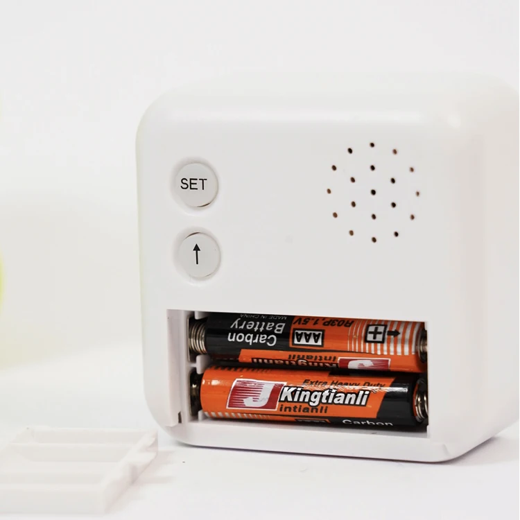 LCD Student Bedside Digital Clock Multi-function Meteorological Electronic Alarm Clock with Temperature and Humidity