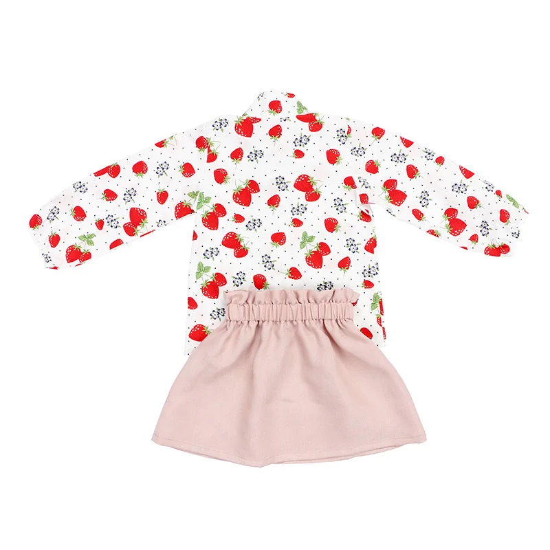 Vetements Pour Bebes Filles En Tissu Coton Ensemble Robe Avec Imprime De Fraises Tenue De Boutique Vente En Gros Buy Tenue De Boutique De Filles En Bas Age Tenue D Impression De Fraise Robe De Bebe Fille