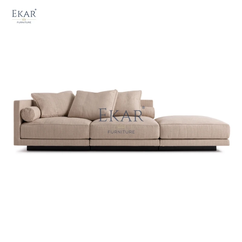 product modern fabric sectional sofa set sleek comfort for versatile living spaces for hotels villas schools hospitals and gyms-65