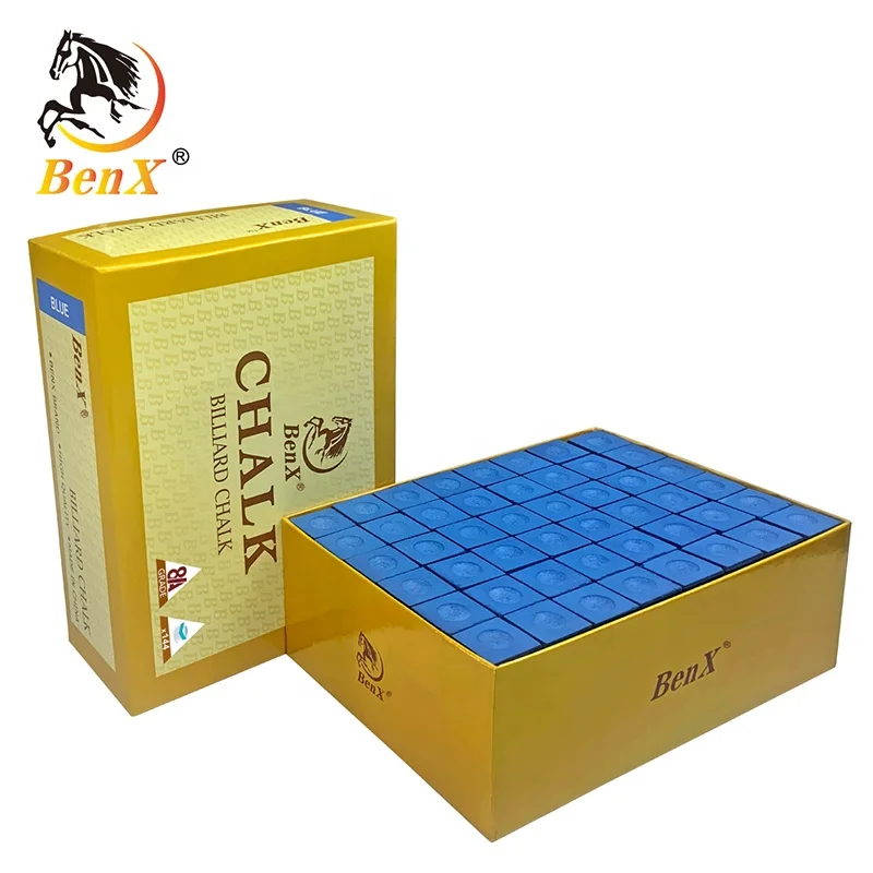 BenX premium бильярдный мел 8A качественная 144 шт./коробка