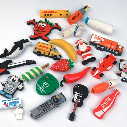 Свободный дизайн 3D шаржа PVC USB с надписями I Love usb-накопитель, карта памяти, 8 Гб оперативной памяти, 16 Гб встроенной памяти, 32 ГБ, 64 ГБ, быстрая доставка, подарок или промо-акция