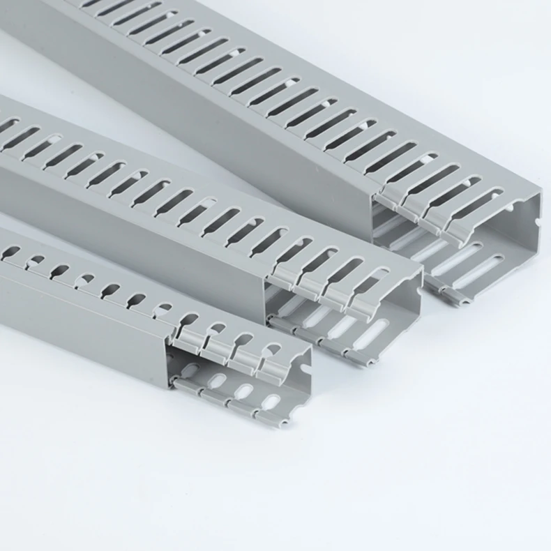 PVC Electrical Square Cable Tray and Trunking by YINGFA