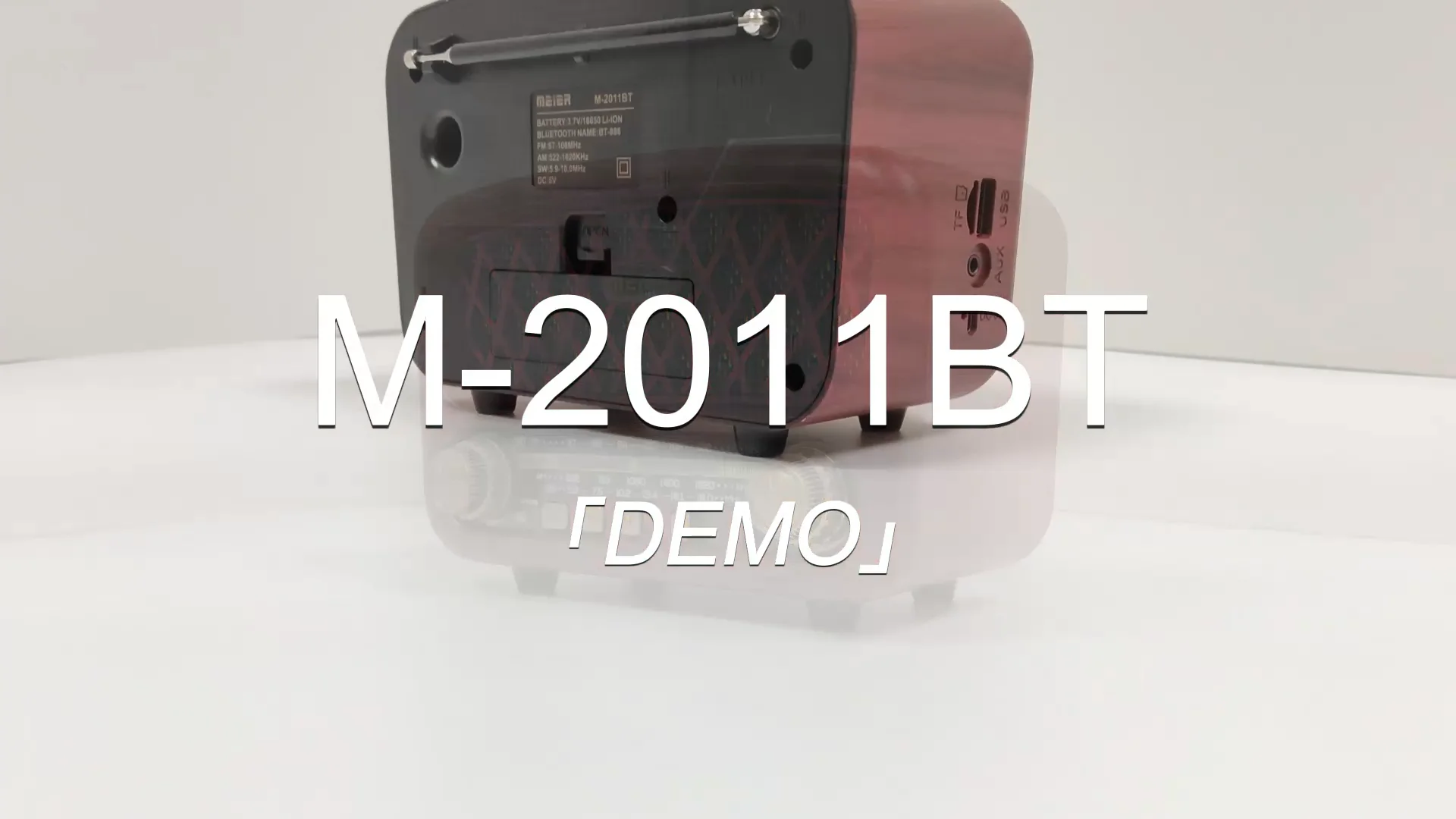 Wooden Radio Fm Am Sw 3 Band Multi Function Radio Portable Outdoor ...