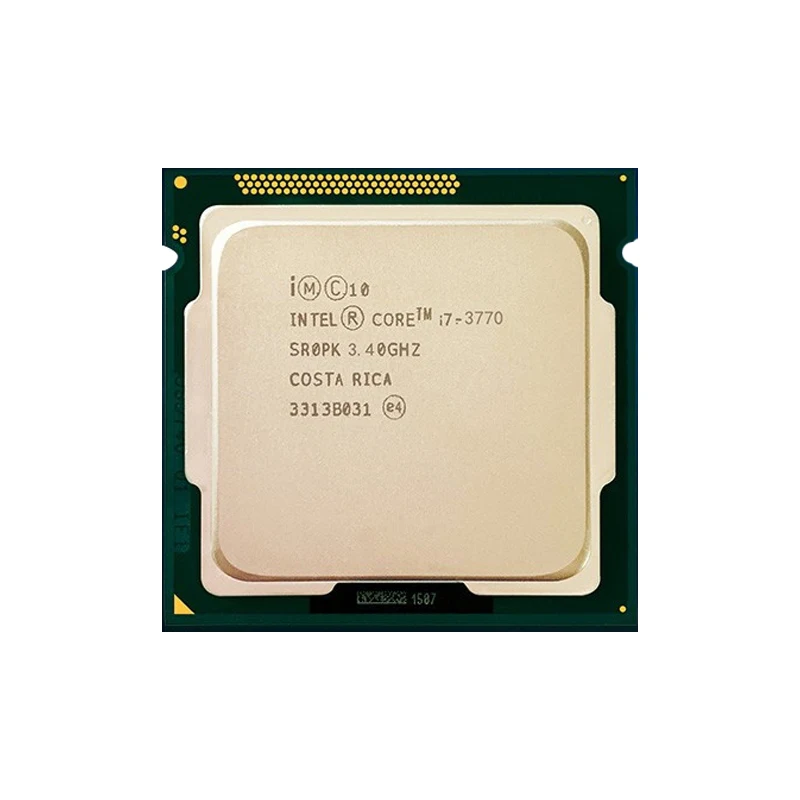 Used Intel Core I7-3770 4 Core 3.5 GHz 8MB Desktop Processor