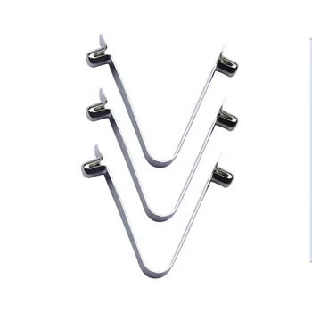 Manufacturer supply wholesale V shape metal stainless steel carbon steel clamp spring clamp for pipe lock