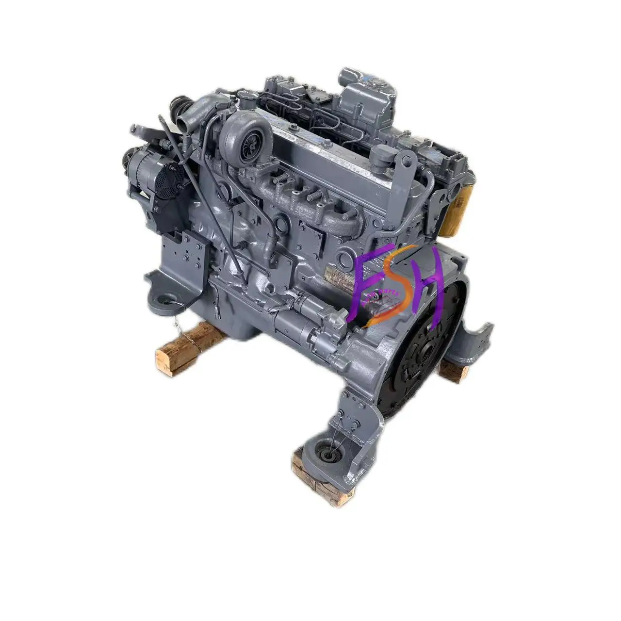 Komatsu 6D108 Kasutatud Diiselmoottorid Eksponeerimiseks